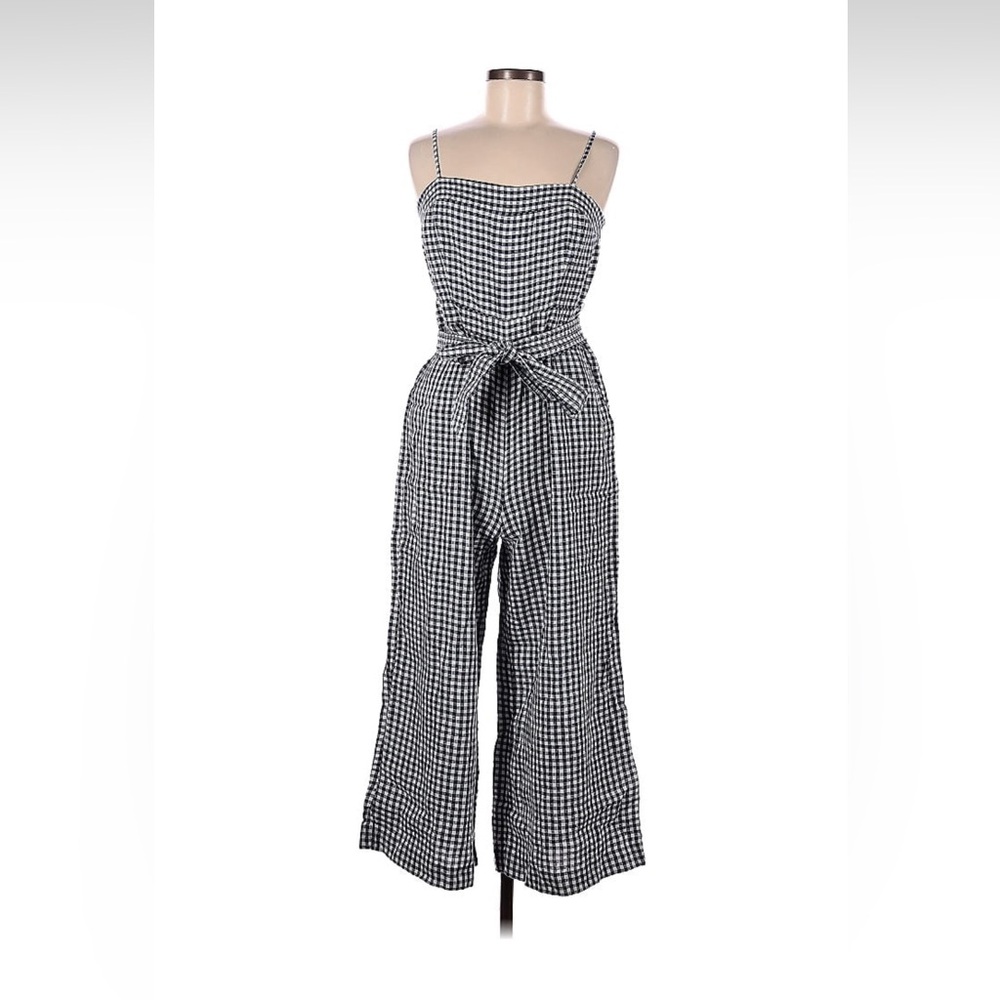 J. Crew Gingham Overalls